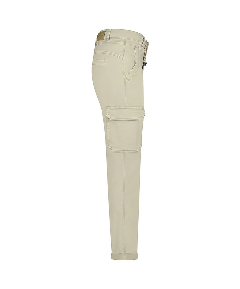 Red Button Cargo Jeans Straight