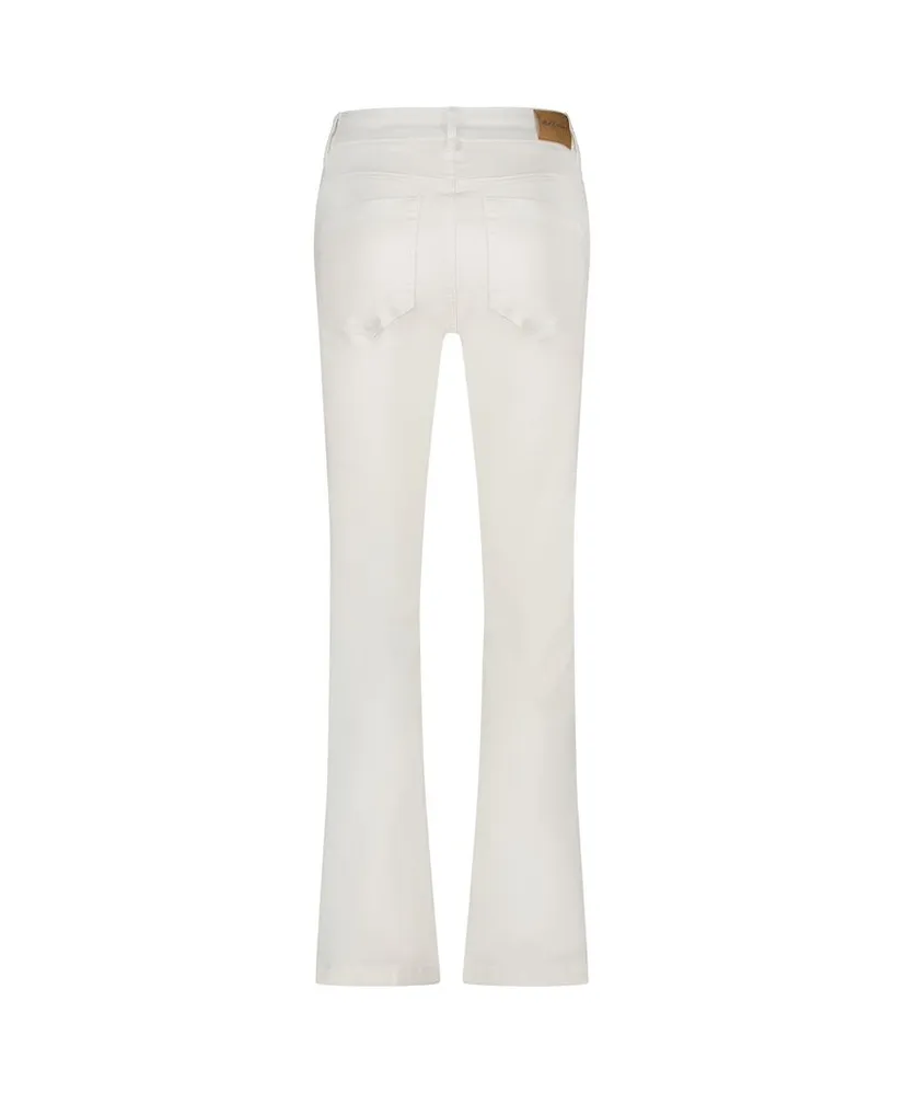 Red Button Flared Broek Bibette Buttons