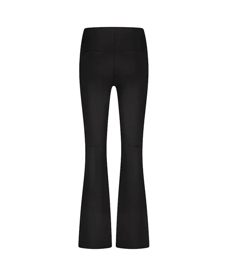 Red Button Flared Broek Bibette Fancy Twill
