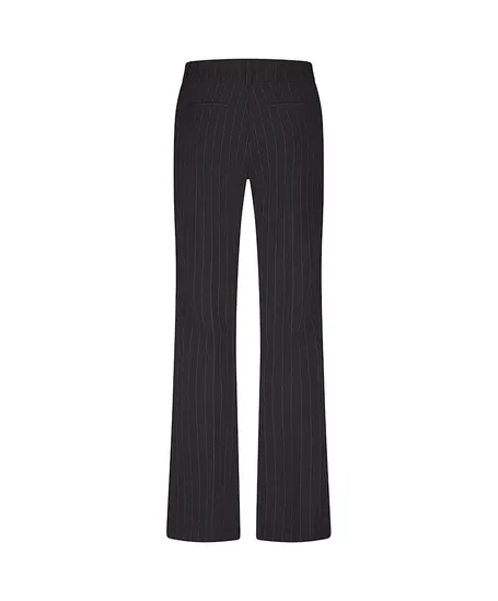 Red Button Flared Broek Bibette Pinstripe