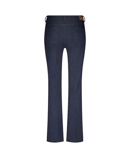Red Button Flared Broek Buttons