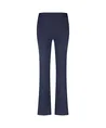 Red Button Flared Broek Effen