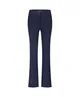 Red Button Flared Broek Effen