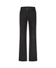 Red Button Flared Broek Effen
