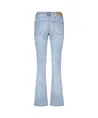 Red Button Flared Jeans Babette