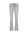 Red Button Flared Jeans Babette