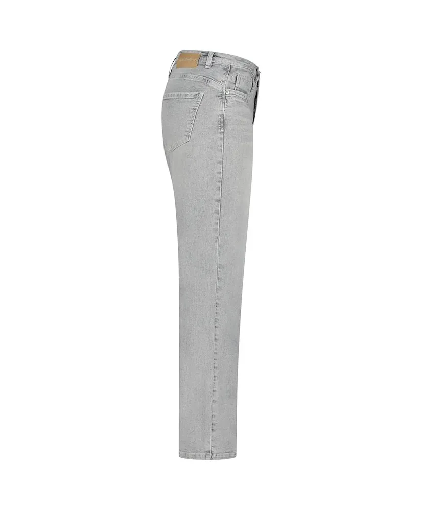 Red Button Flared Jeans Babette