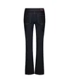 Red Button Flared Jeans Bibette