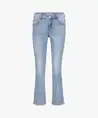 Red Button Flared Jeans Kate