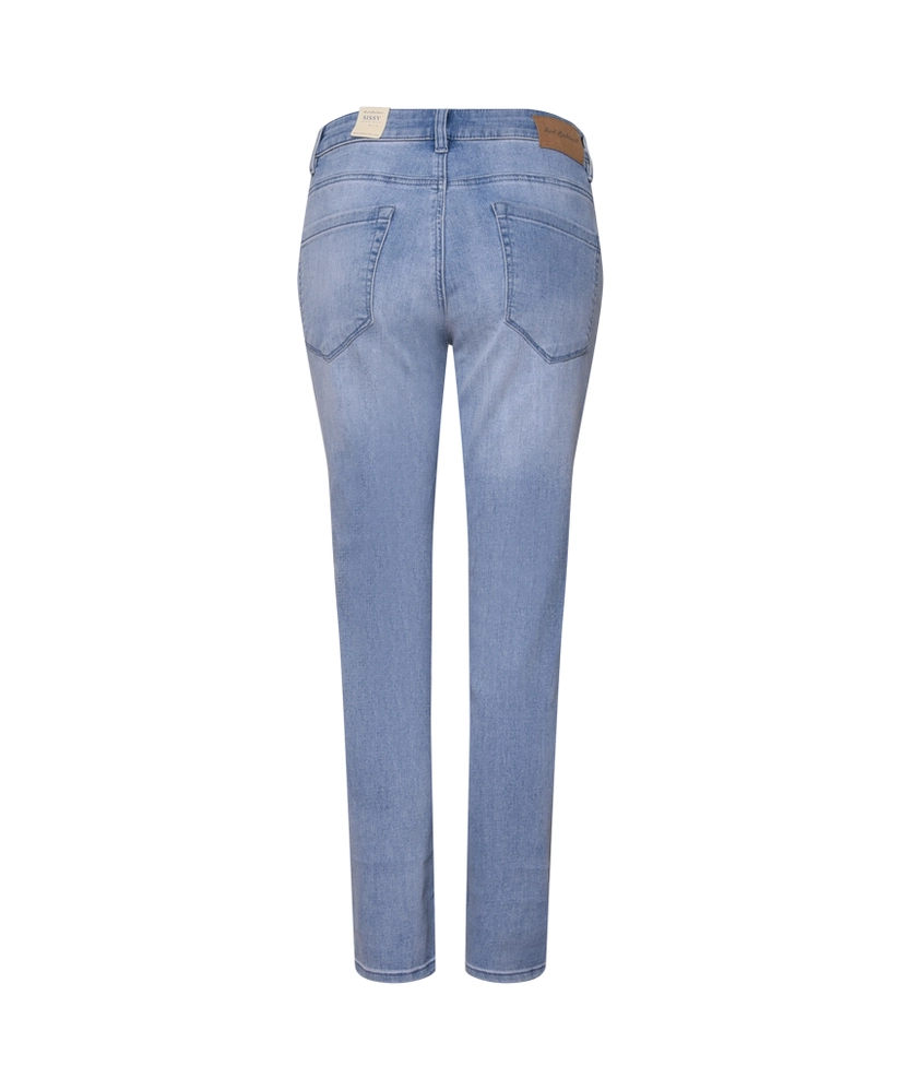 Red Button Jeans Sissy Beads Embroidery