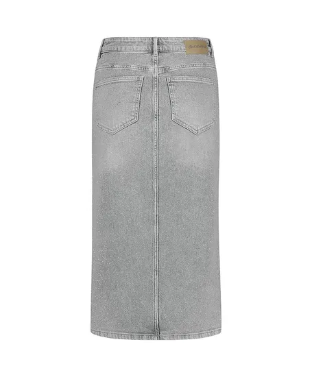 Red Button Midi Rok Sibelle