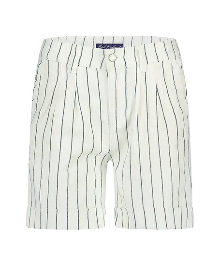 Red Button Short Cleo Stripe