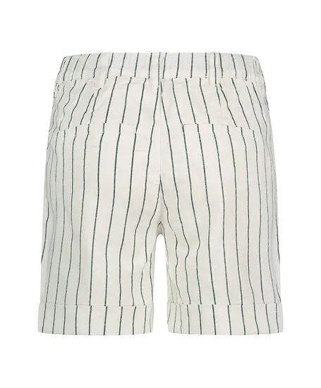 Red Button Short Cleo Stripe