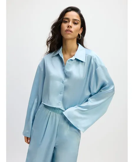 Refined Department Cropped Blouse Avery