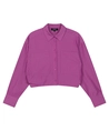 Refined Department Cropped Blouse Lyloe