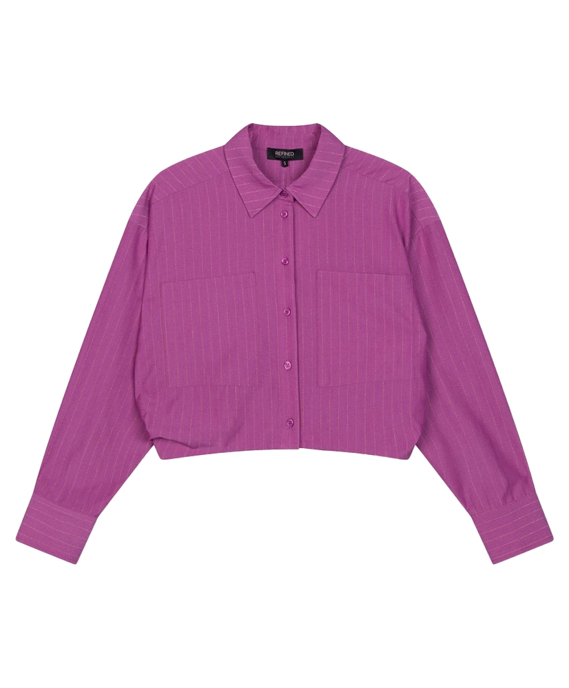 Refined Department Cropped Blouse Lyloe