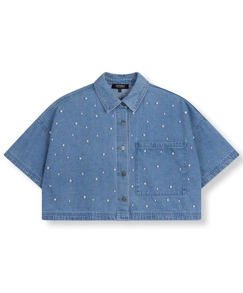 Refined Department Spijkerblouse Adeline