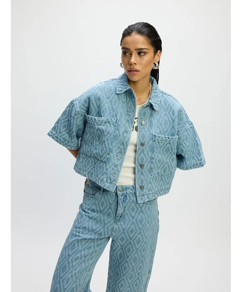 Refined Department Spijkerblouse Suusy
