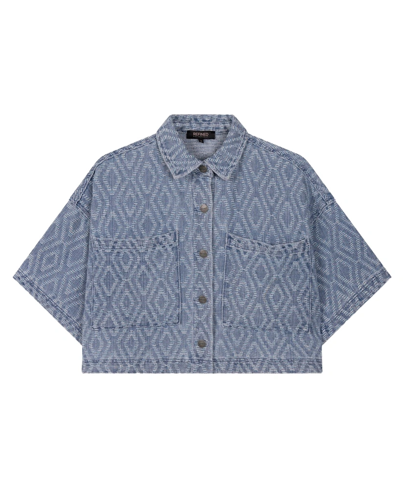 Refined Department Spijkerblouse Suusy