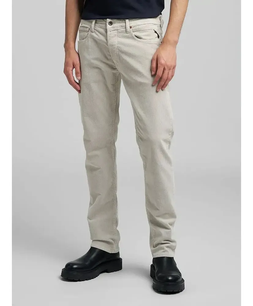 Replay Broek Corduroy Straight Fit