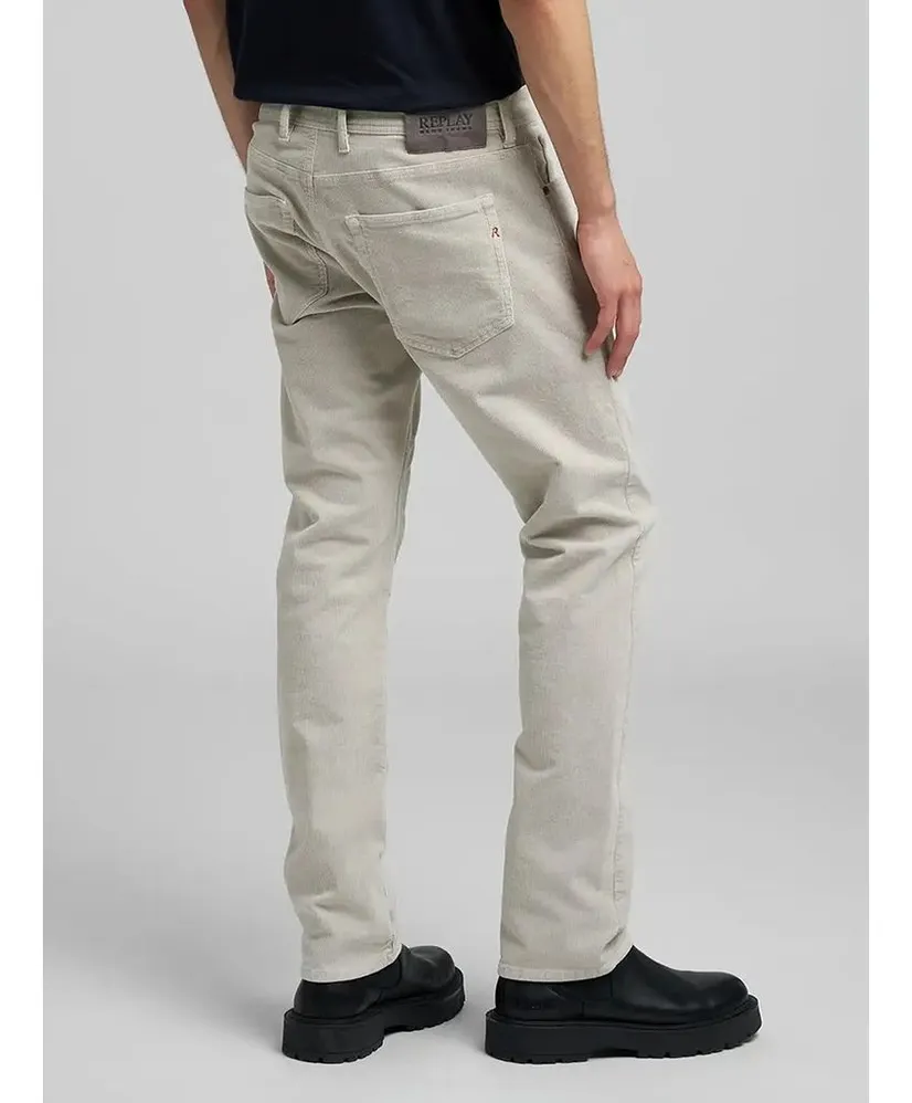 Replay Broek Corduroy Straight Fit