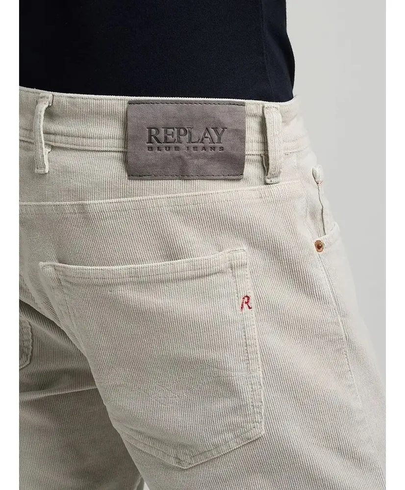 Replay Broek Corduroy Straight Fit