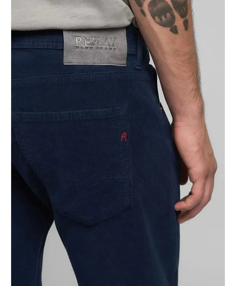 Replay Broek Corduroy Straight Fit