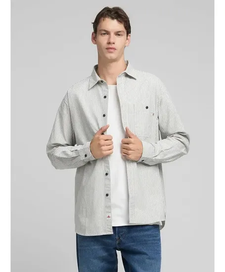 Replay Overhemd Oxford Regular Fit