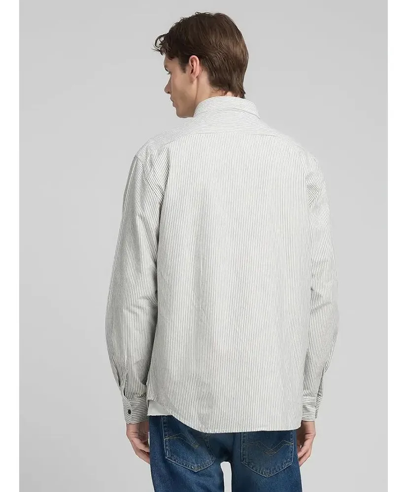 Replay Overhemd Oxford Regular Fit