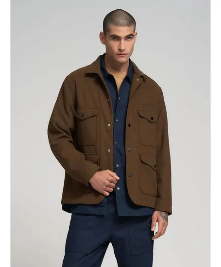 Replay Overshirt Melton