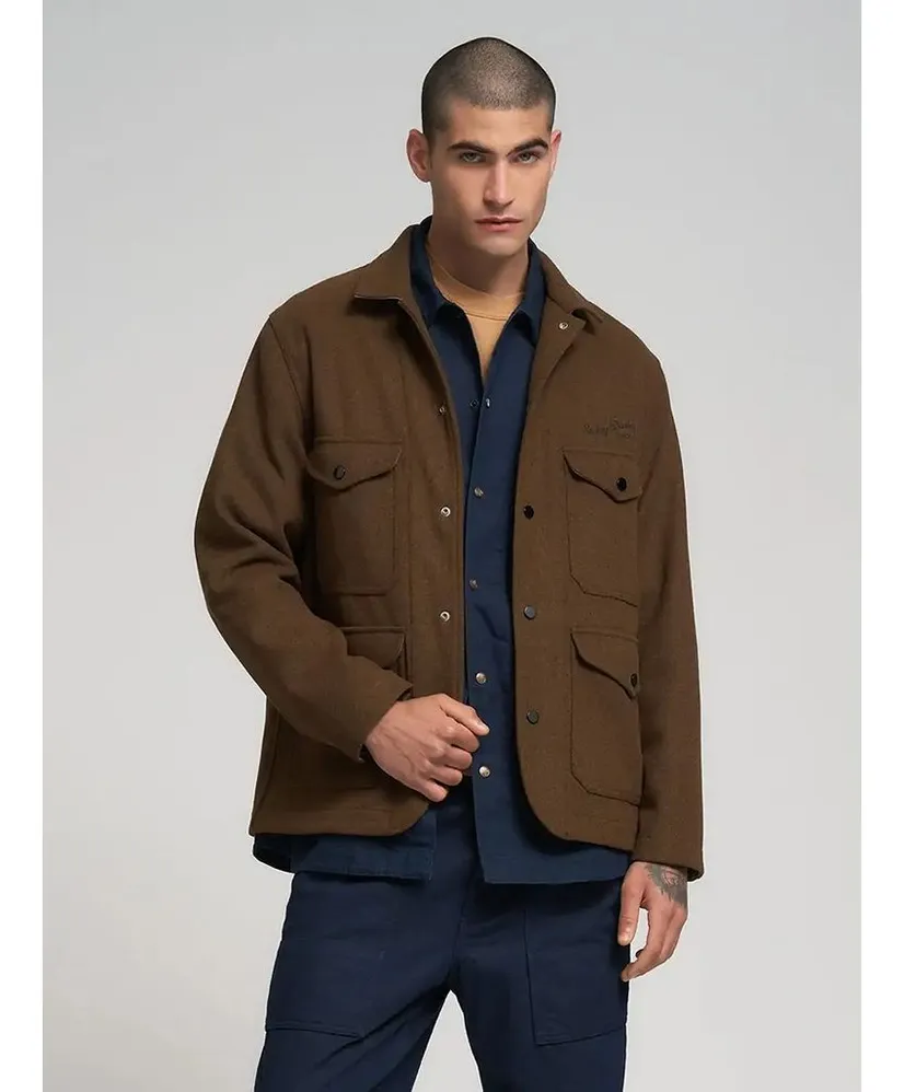 Replay Overshirt Melton