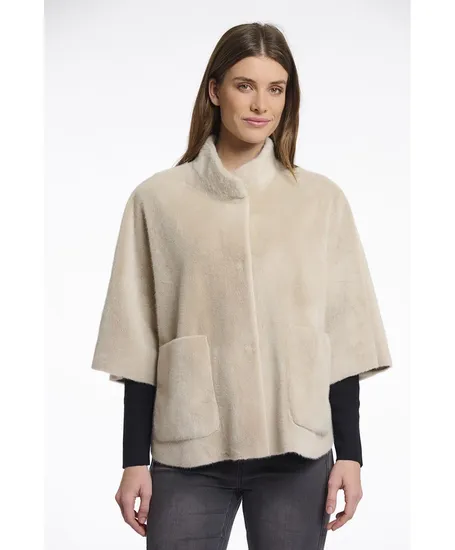 Rino & Pelle Cape Faux Fur Dewi