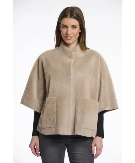 Rino & Pelle Cape Faux Fur