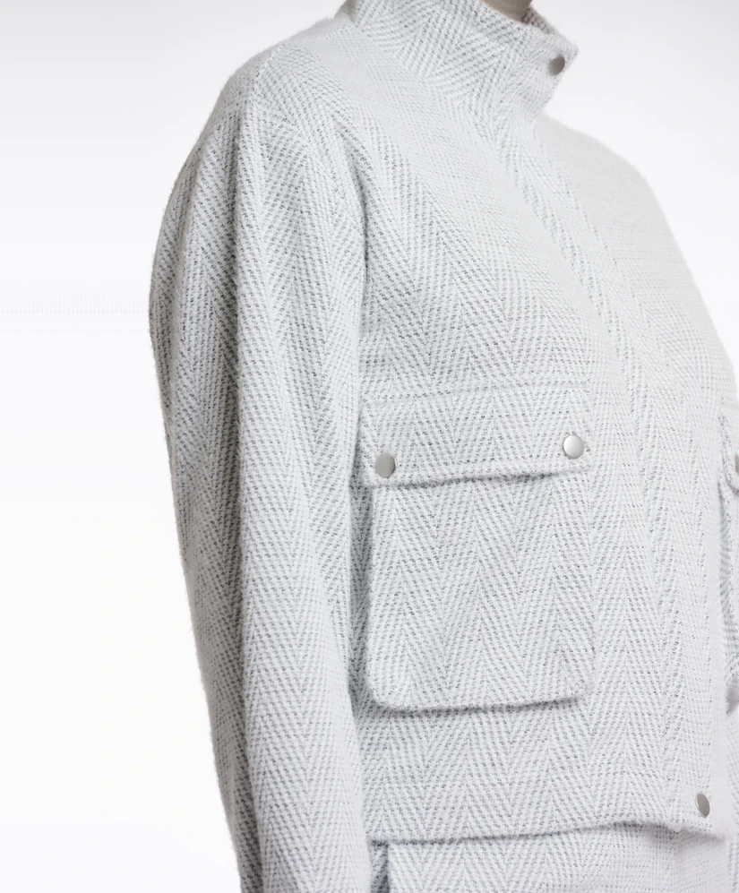 Rino & Pelle Jacket Zig Zag Structure