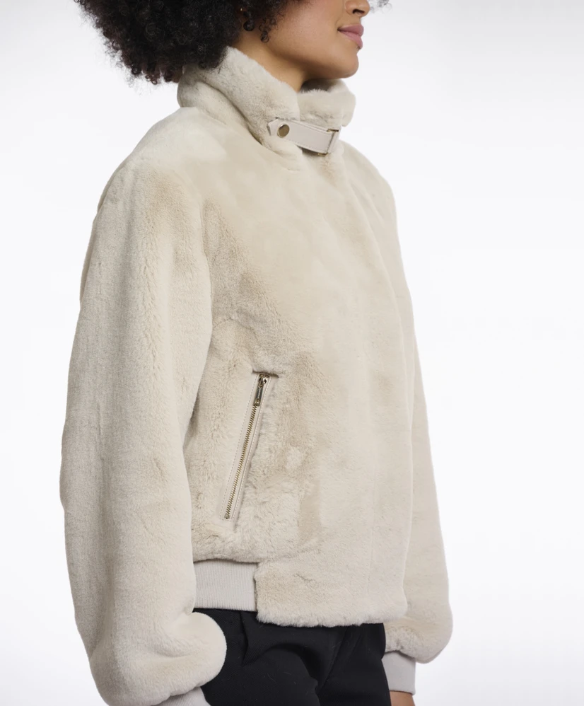 Rino & Pelle Jas Fake Fur Ambra