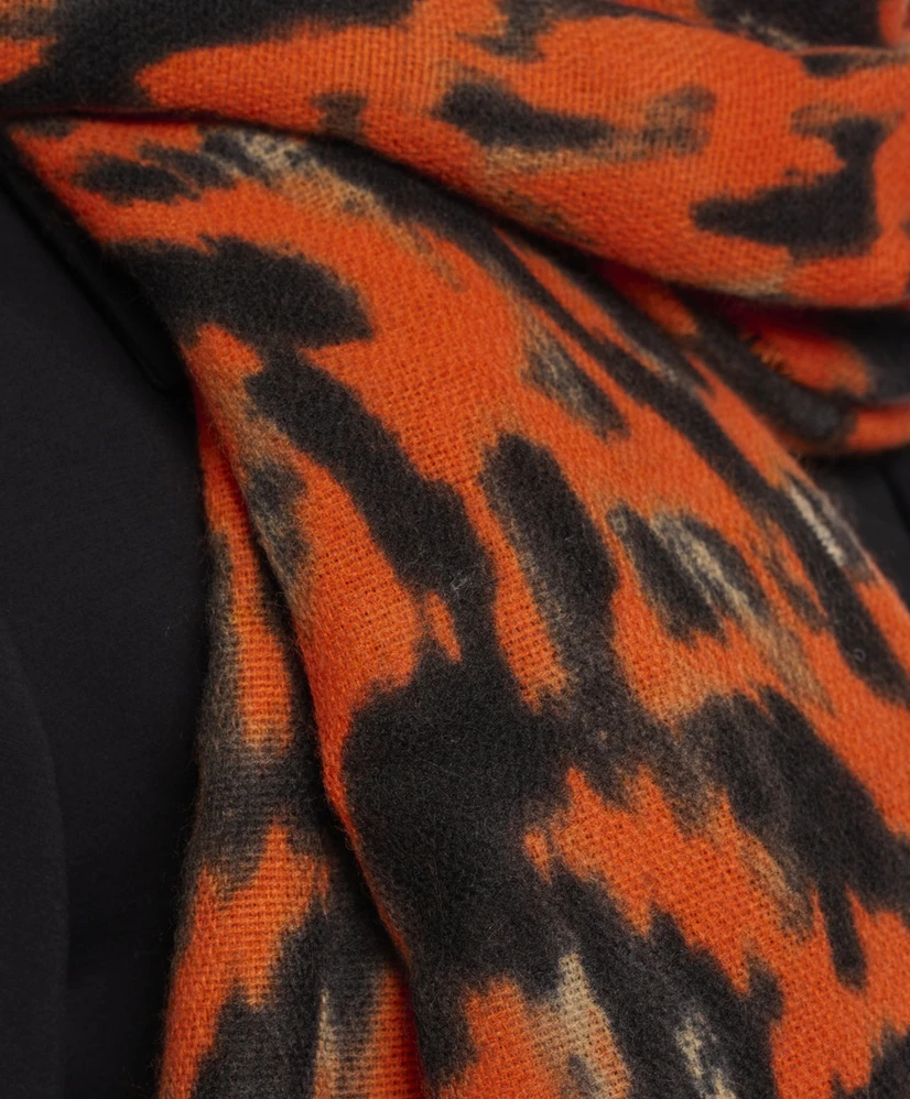 Rino & Pelle Sjaal Leopard Malin