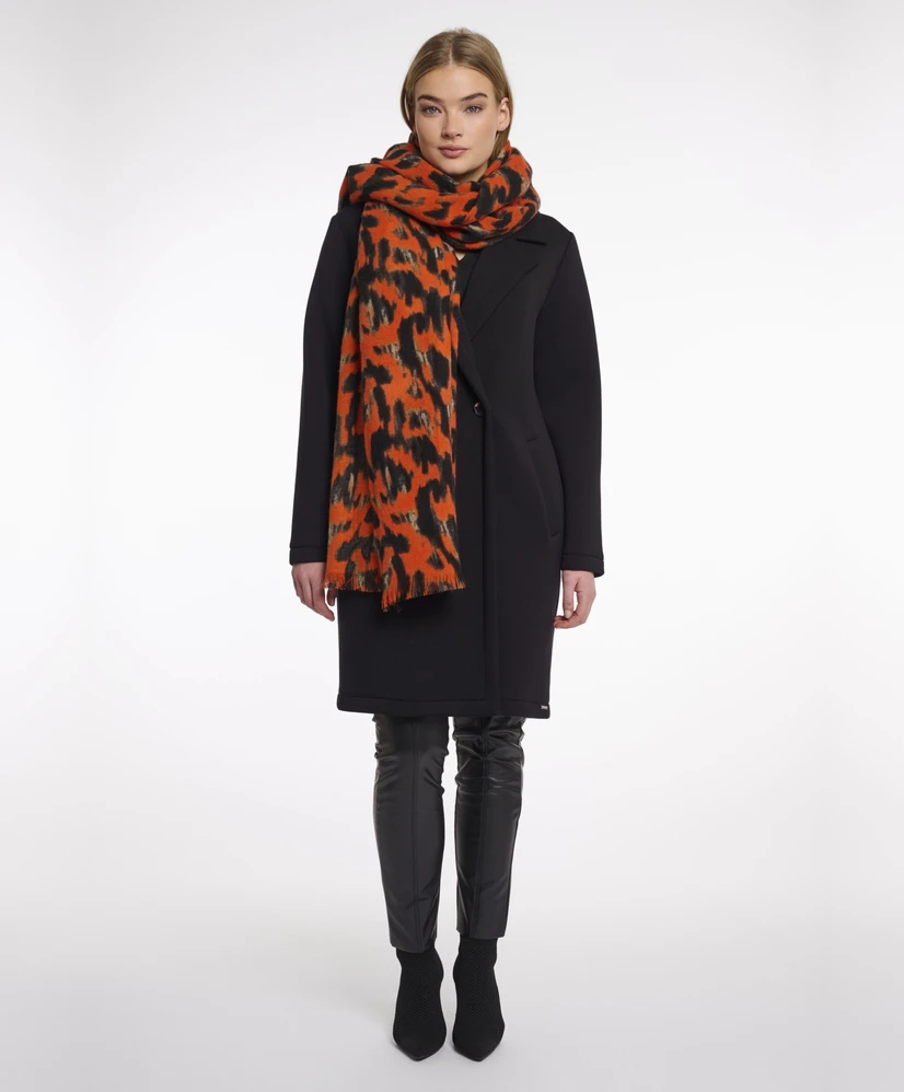 Rino & Pelle Sjaal Leopard Malin