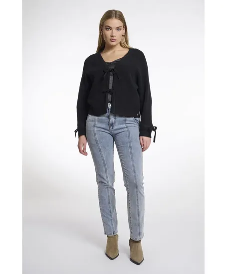 Rino & Pelle Vest Strikjes Gouke
