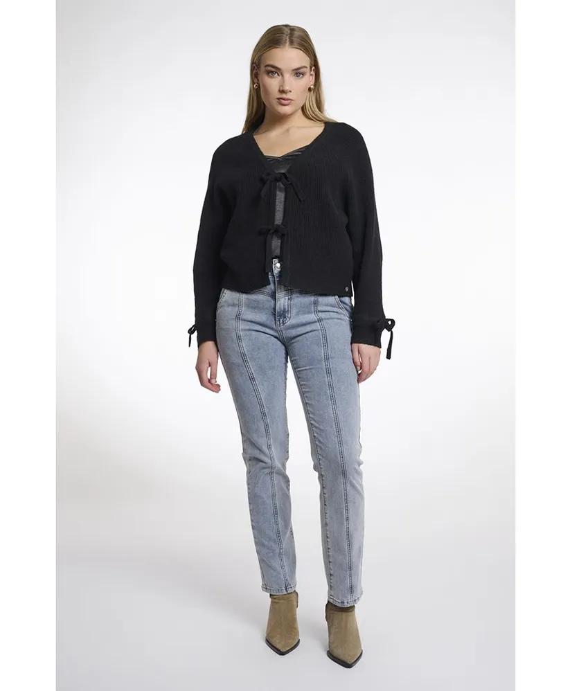 Rino & Pelle Vest Strikjes Gouke