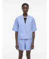 ROUGE EDIT Blouse KM ROUSHONA 2/4 RESORT COLLAR SH