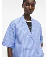 ROUGE EDIT Blouse KM ROUSHONA 2/4 RESORT COLLAR SH