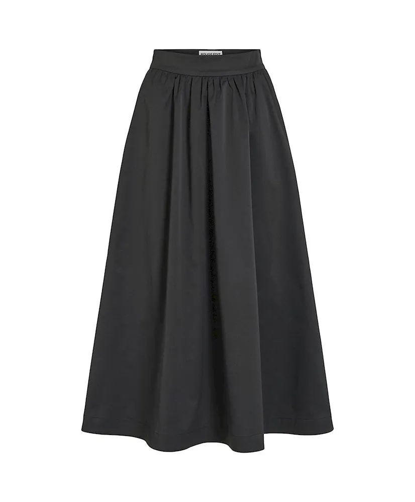 ROUGE EDIT Maxi Rok Uni ROUDETTA HW ANKLE SKIRT
