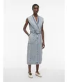 ROUGE EDIT Midi Jurk Denim Nova