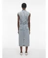 ROUGE EDIT Midi Jurk Denim Nova