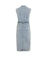 ROUGE EDIT Midi Jurk Denim Nova