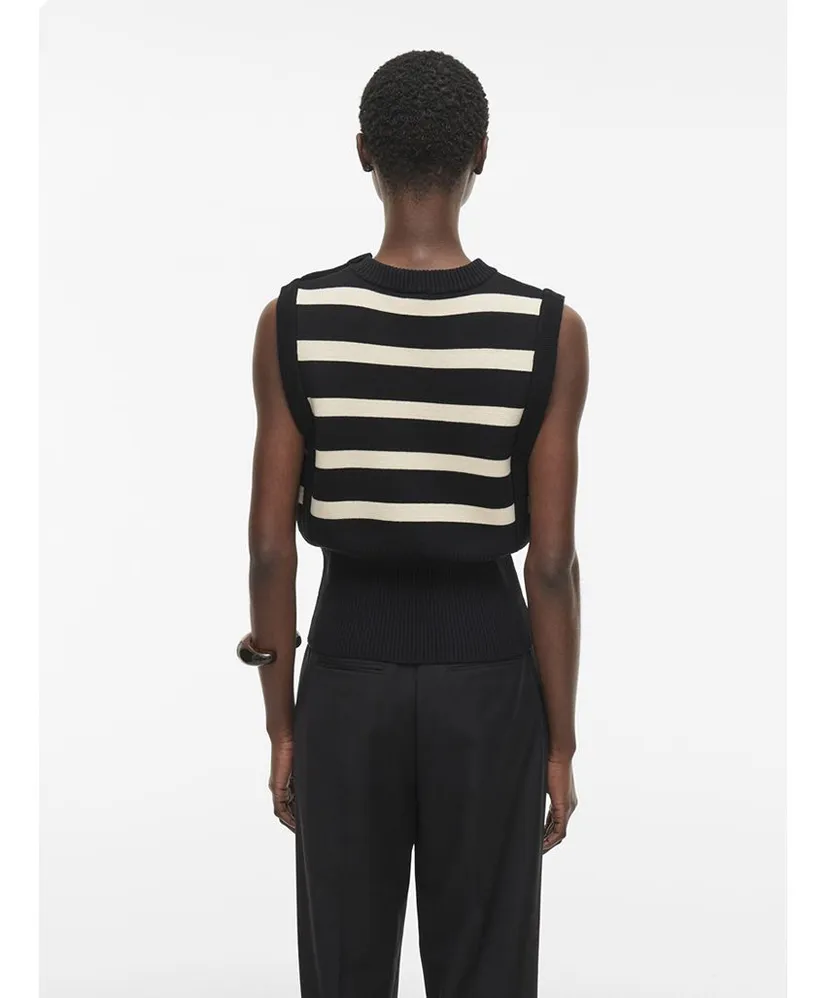 ROUGE EDIT Spencer ROUEMERALD KNITTED VEST