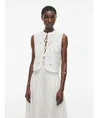 ROUGE EDIT Top ROUAMELINE S/L CHINA COLLAR TOP