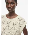 ROUGE EDIT Top ROUSEVERINE SS O-NECK KNIT TOP
