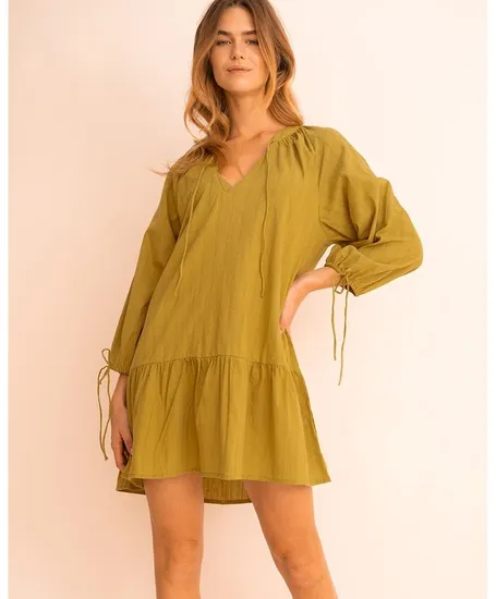 Sam Friday Strandjurk Ruffle