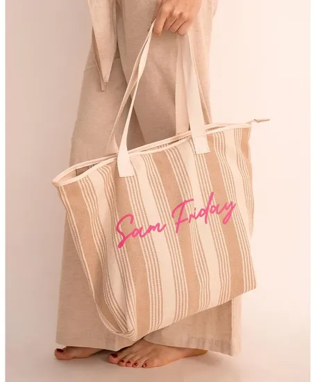 Sam Friday Strandtas Woven